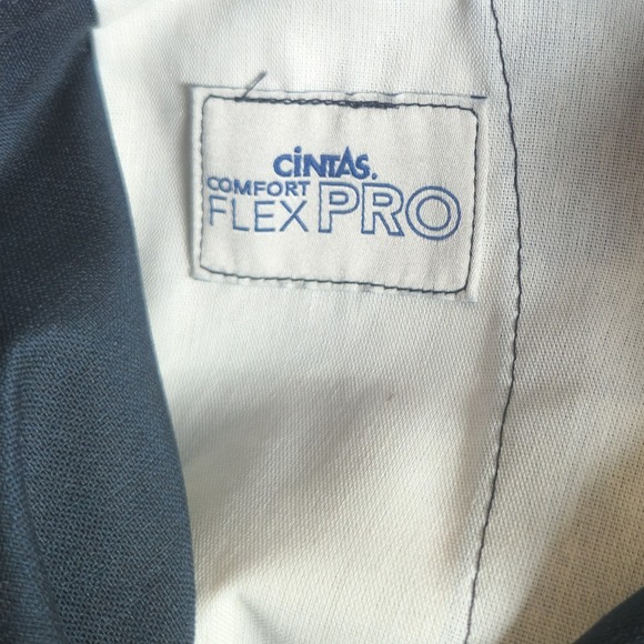 Cintas Comfort Flex Pro Navy Blue Cargo Pants Workwear Size 46x36 NWT - Picture 6 of 8